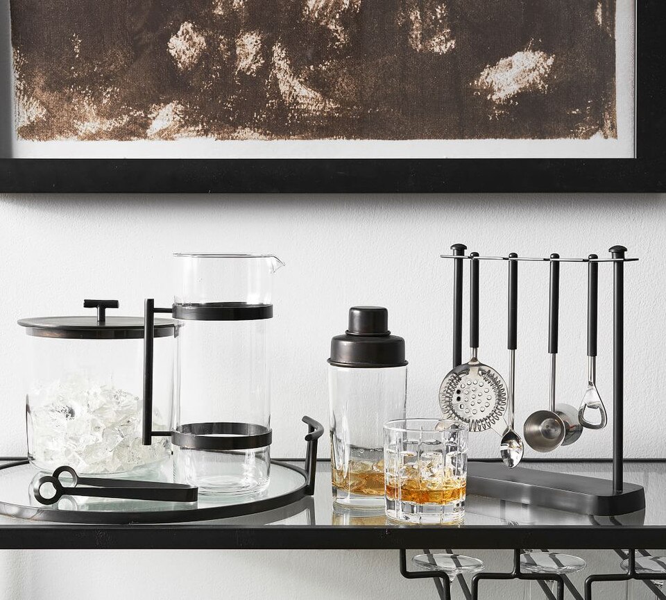 Bleecker Bar Ice Bucket Pottery Barn Australia